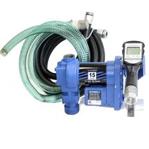 12 Volt Diesel Gasoline Anti-Explosive Fuel Transfer Pump w/Digital Nozz... - $309.99