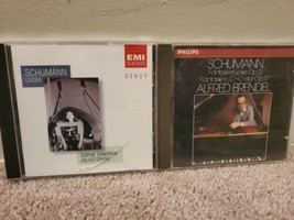 Lot of 2 Schumann CDs: Lieder/Daneman/Drake, Fantasiestucke/Brendel - £11.91 GBP