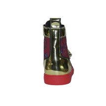 Mens High Top Shoes FIESSO by AURELIO GARCIA Chain Medusa Celebrity 2421 Red image 6