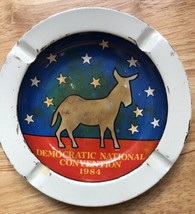 Democratic National Convention Ash Tray 1984 Mondale Donkey - $19.62