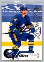 2020-21 Upper Deck NHL Star Rookie Card #14 Dylan Cozens RC Buffalo Sabres - $0.98