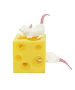 Stretchy mice and cheese sensory fidget Autism ADHD therapeutic play toy - £9.90 GBP