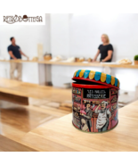 Vintage My Watt Compagnie des Indies tin box year 1983 - &quot;Les Halles, - $416.94 MXN