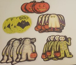 29 Susan Winget Halloween Decor Die Cuts  Pumpkin Mummy Ghost Skeleton Boo Bat - £11.15 GBP