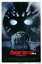 Friday the 13th Part VI Original 1986 Vintage One Sheet Poster - £220.64 GBP