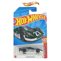 Hot Wheels 67 Ford GT40 MK.IV Green HW Then And Now 2024 Case M (In-Stoc... - $440.75 MXN