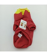 RuaRua clothing for pets Soft and comfortable, warm hooded pet hoodie, red - $285.40 MXN