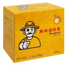 6 Boxes X Tan Ngan Lo Medicated Tea (6g x 10 Sachets) 单眼佬凉茶 Express... - £48.14 GBP