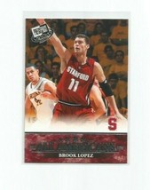 BROOK LOPEZ (Stanford) 2008 PRESS PASS ALL-AMERICANS PRE-ROOKIE CARD #54 - $2.99