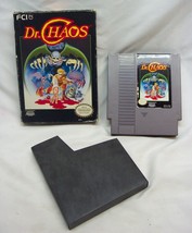 Vintage 1988 DR. CHAOS NES Nintendo VIDEO GAME IN BOX - £31.29 GBP