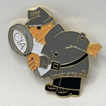 Odyssey Of The Mind CIA Investigator OM Club Organization Enamel Lapel Hat Pin - $11.95