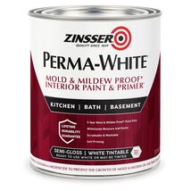 Zinsser 02754 PERMA-WHITE Mold and Mildew Proof Interior Paint, Quart, S... - $46.01 CAD