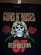 Vintage Style Guns N Roses Appetite For Destruction 1987 Tour T-Shirt Xl New - £15.80 GBP
