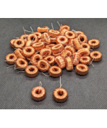 Lot of 50 Toroid Inductor Choke Metal Copper Pendants Earrings Jewelry F... - £23.33 GBP