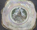 Vintage *The Capitol* Washington D.C. Lustre Souvenir Plate Bowl 1950&#39;s ... - £8.52 GBP