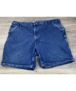 Carhartt Shorts Size 46 Carpenter Jean Blue B28 DST Vintage Workwear Y2k... - £21.82 GBP