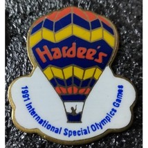 HARDEE&#39;s 1991 International Special Olympis Games Pin  - $4.95