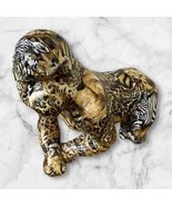 Large Gorilla Ape LaVie Safari Decoupage Patchwork Figurine King Kong Le... - $53.95 CAD