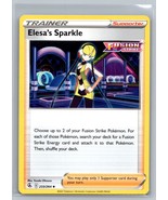 Pokemon Card SWSH08: Fusion Strike #233/264 Elesa&#39;s Sparkle - £0.77 GBP