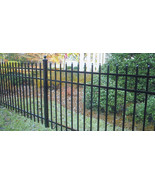 ALUMINUM  FENCE SPEAR TOP 60 inch x 6ft ASSEMBLED PANEL POOL CODE Read Details - $110.66