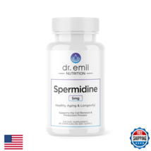 Dr. Emil Nutrition Spermidine 5mg Supplement for Men &amp; Women - Healthy A... - $80.87
