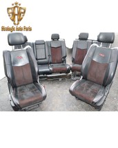 2011-2023 Dodge Durango - Suede R/T Front &amp; Rear Seat Set Red/Black 68175311AC - £2,124.62 GBP