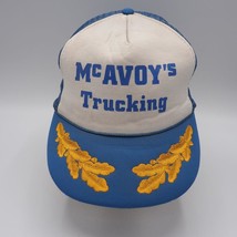 Mesh Snapback Trucker Farmer Hat Cap McAvoy&#39;s Trucking - £27.58 GBP