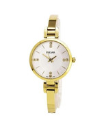 NEW* Pulsar Women&#39;s PH8034 Crystal-Accented Gold-Tone Watch - $50.00