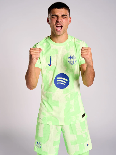 Pedri 2024/25 Barcelona Special Third Jersey // FREE SHIPPING