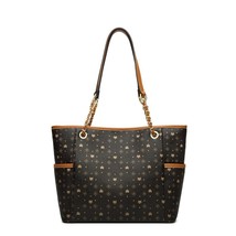 ER Ladies Business Top-Handbags PVC Leather Women Shoulder Handbag Embossing Tot - £78.43 GBP