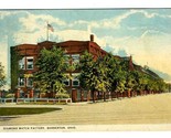 Diamond Match Factory Postcard Barberton Ohio 1936 - $11.88