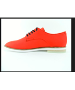 Calvin Klein Men&#39;s Aggusie Nylon Oxfords Brick Red Size 7.5 - €55,88 EUR
