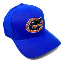 MVP Florida Gators Mascot Logo Royal Blue Curved Bill Adjustable Hat (Medium Log - £14.67 GBP