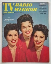 VTG TV Radio Mirror Magazine August 1955 Vol 44 #3 The McGuire Sisters No Label - £22.41 GBP