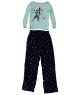 GAP Kids Girl Long Sleeve Cat Christmas Holiday Pajama Set 6 years - £11.68 GBP