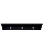 Kiera Grace Contemporary Floating-Shelves, Black - £53.08 GBP