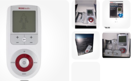 TENS Unit Handheld 2 Channel Pain Therapy MPN 644.79 Health Advanced - $23.64