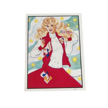 VINTAGE 1989 MATTEL FIGURINE PANINI BARBIE ALBUM STICKER NOS NEW OLD STO... - $9.41