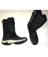 New Black Womens 6 Merrell Waterproof Boots Tall Warm Snow Hiking Polar ... - £155.65 GBP