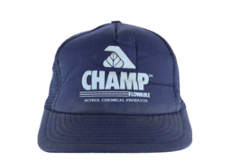 Vtg 90s Distressed Champ Flowable Agtrol Chemical Products Spell Out Tru... - $18.76