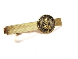 Gold Tone Head Of The Bourbon Family Tie Clasp by ANSON.111715 - $27.99