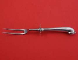 Grand Colonial by Wallace Sterling Silver Steak Carving Fork HH WS Pistrol Grip - £46.69 GBP
