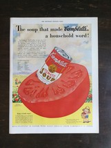 Vintage 1932 Campbell&#39;s Tomato Soup Full Page Original Ad 424 - $6.92