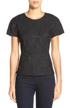 Ellen Tracy Piped Bonded Lace Top Slimming Sz XL NWT $89.50 - £51.11 GBP