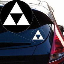 Graphics Zelda Triforce Vinyl Decal Sticker for Car Window, Laptop and More. - £3.90 GBP