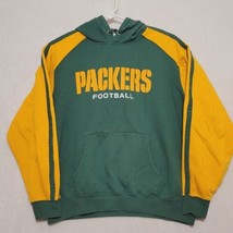 Vintage Green Bay Packers Hoodie Men&#39;s XL Sweatshirt NFL Football Team - £28.44 GBP