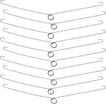 10 Pack Recessed Lighting Springs Torsion Spring Clips For Recessed Lighting - £18.97 GBP