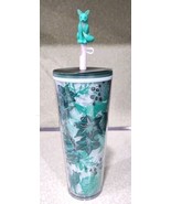 2022 Starbucks Holiday  Enchanted Forrest Venti Tumbler Coffee Tea 24oz ... - $24.31