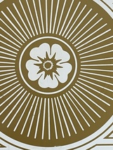 Vintage Warm-o-Tray Model 30-T Gold Flower Design image 2
