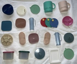 Tupperware refrigerator magnet Lot of 21 vintage - £30.89 GBP